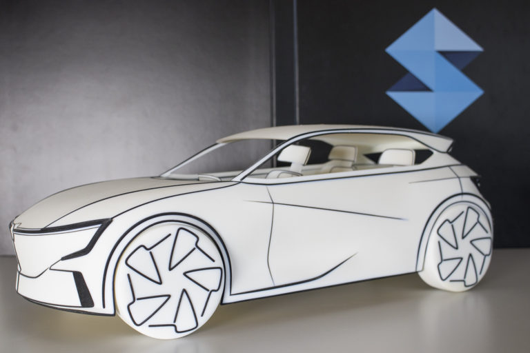 3D tlač auta