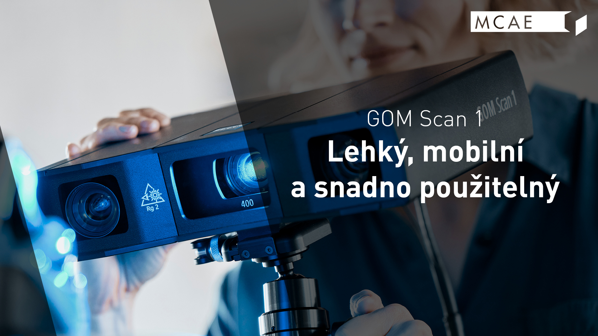 představení 3d optický skener gom scan 1 video mcae