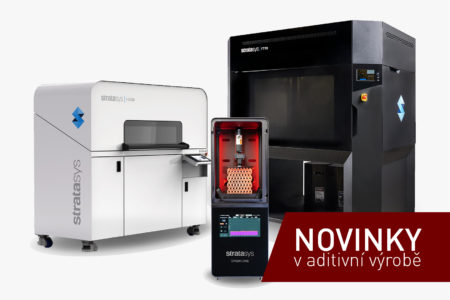 novinky Stratasys F770 H350 origin one saf sla FDM kampan