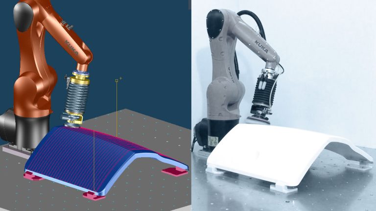 inteligentní výroba robotické obrábění tebis