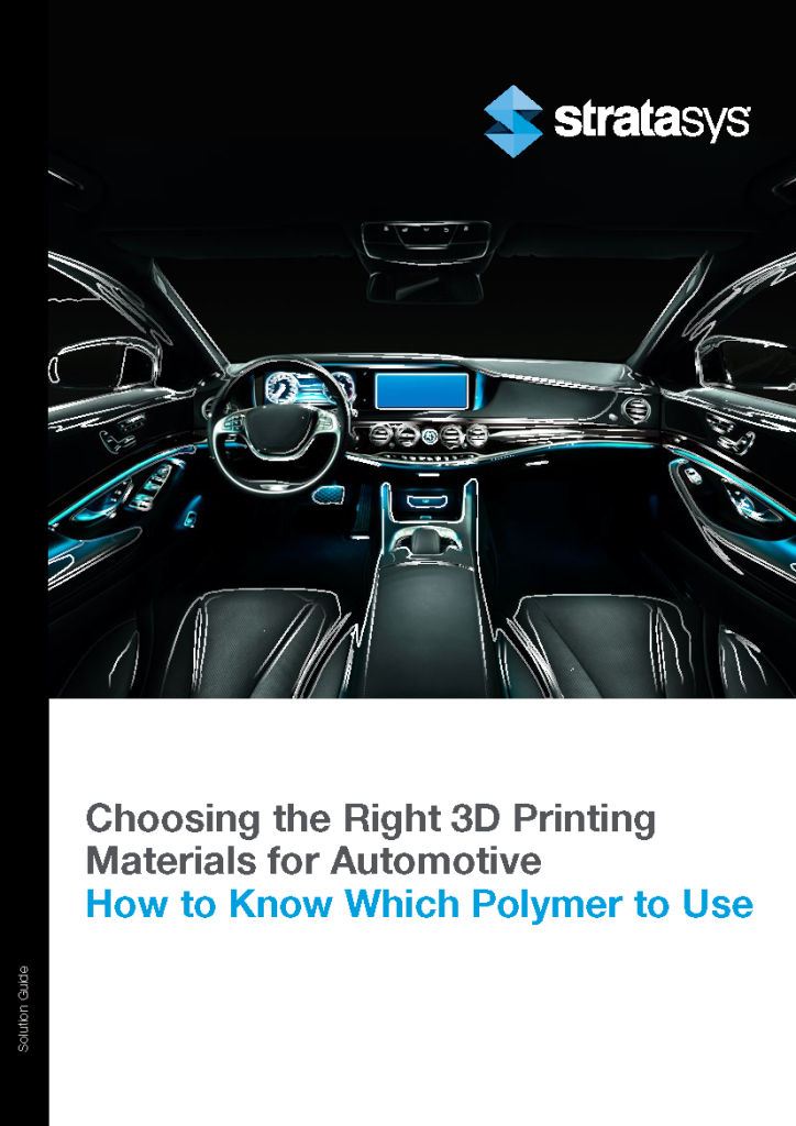jak vybrat 3D tiskárnu automotive